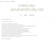 Tablet Screenshot of celebrate-abrahamitically.net